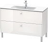 Картинка анонса товара «тумба под раковину duravit brioso br440402222 напольная 122 см белый глянцевый»