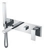 Картинка анонса товара «смеситель для ванны boheme qubic chrome 474-2-cr встроенный»