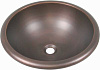 Картинка анонса товара «раковина медная bronze de luxe r319, цвет - old nickel silver (состаренное никелированное серебро),  r319_old_nickel_silver»