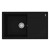 Кухонная мойка Lemark IMANDRA 840 врезная из кварцгранита, с крылом, антрацит 9910031 Кухонная мойка Lemark IMANDRA 840 врезная из кварцгранита, с крылом, антрацит 9910031