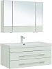Комплект мебели Aquanet Верона 100 белый (подвесной 2 ящика) 00287649