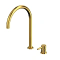 Смеситель для раковины WHITECROSS Y Y1218GLB брашированное золото Смеситель для раковины WHITECROSS Y Y1218GLB брашированное золото