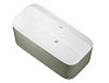 Картинка анонса товара «акриловая ванна allen brau infinity 170x80 2.21001.21/cgm белый матовый/цементно-серый»
