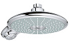 Картинка анонса товара «верхний душ grohe power&amp;soul, 4 режима, диаметр 190 мм, с ограничением расхода воды, хром (27767000)»