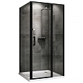 Душевой уголок ABBER Sonnenstrand AG04120BS-S90B 120x90 см универсальный, профиль черный, стекло прозрачное Душевой уголок ABBER Sonnenstrand AG04120BS-S90B 120x90 см универсальный, профиль черный, стекло прозрачное