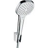 Душевой гарнитур Hansgrohe Croma Select E Vario с держателем и шлангом 125 см. 26425400, белый/хром
