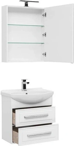 Комплект мебели Aquanet Остин 65 белый 00252212 Комплект мебели Aquanet Остин 65 белый 00252212