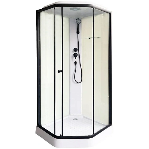 Душевая кабина Parly P91 900x900 профиль белый, стекло прозрачное Душевая кабина Parly P91 900x900 профиль белый, стекло прозрачное