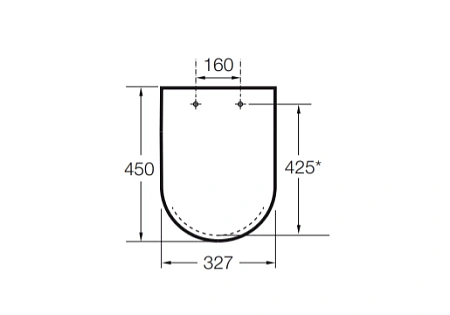 Крышка-сиденье Roca Dama 801327004 Крышка-сиденье Roca Dama 801327004