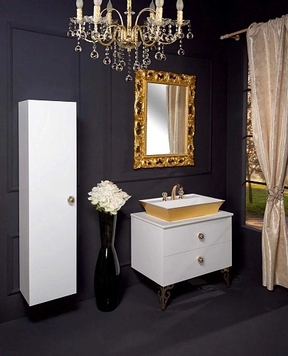 Столешница Armadi Art NeoArt Solid Glass 851-080 белая прямая 81x52см Столешница Armadi Art NeoArt Solid Glass 851-080 белая прямая 81x52см