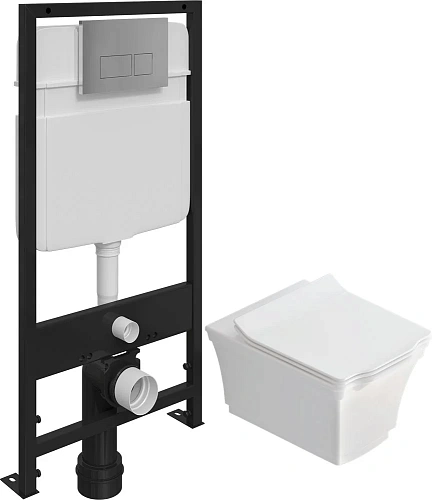 Комплект Унитаз подвесной STWORKI Хадстен SETK3304-0616-001-1-6000 с микролифтом + Система инсталляц 560145 Комплект Унитаз подвесной STWORKI Хадстен SETK3304-0616-001-1-6000 с микролифтом + Система инсталляц 560145
