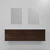 Картинка анонса товара «комплект мебели artdecco gabriella 150 agb15w24d1m0 черный орех»