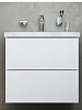 Картинка анонса товара «тумба с раковиной am.pm gem m90-fhx0602-wc0602wg подвесная, 60 см, 2 ящика push-to-open, белый»