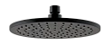 Детальная картинка товара «верхний душ remer 359mm20nox с шарнирным соединением 20 см, черный матовый»