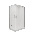 Душевой уголок Niagara Nova NG-6617-08 (120x80x195) прямоугольная, двери распашные, 66170811 Душевой уголок Niagara Nova NG-6617-08 (120x80x195) прямоугольная, двери распашные, 66170811