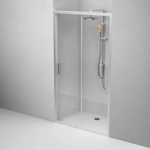 Душевая дверь AM.PM Gem W90G-110-1-195MT 110х195, стекло прозрачное, профиль хром матовый Душевая дверь AM.PM Gem W90G-110-1-195MT 110х195, стекло прозрачное, профиль хром матовый