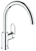 Картинка анонса товара «смеситель для кухни grohe bauloop, хром (31368000)»