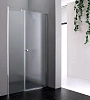 Душевая дверь CEZARES ELENA-W-B-11-30+90-P-Cr-R 120см стекло рифленое, профиль хром