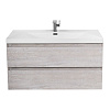 Картинка анонса товара «тумба под раковину cezares molveno-90-2c-so-lb legno bianco 900x500 подвесная»