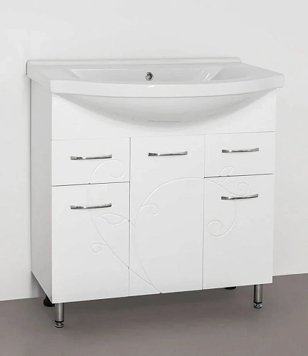 Тумба под раковину Style Line Эко Фьюжн 26 (2 ящ.) ЛС-00000076 Тумба под раковину Style Line Эко Фьюжн 26 (2 ящ.) ЛС-00000076