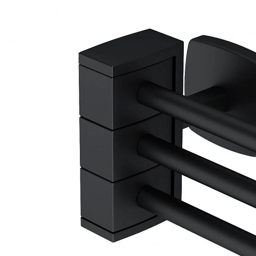 Полотенцедержатель AM.PM Gem A9032722 тройная, черный Полотенцедержатель AM.PM Gem A9032722 тройная, черный