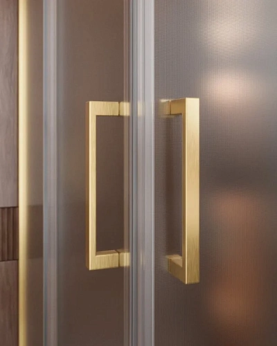 Душевой уголок CEZARES MOLVENO-AH-21-90+20-P-BORO цвет профиля брашированное золото стекло рифленое 1100x900 мм Душевой уголок CEZARES MOLVENO-AH-21-90+20-P-BORO цвет профиля брашированное золото стекло рифленое 1100x900 мм