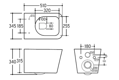 Унитаз подвесной CHARUS BLACK ALVA RIMLESS EWC700-114В безободковый c легкосъемным сиденьем микролифт Унитаз подвесной CHARUS BLACK ALVA RIMLESS EWC700-114В безободковый c легкосъемным сиденьем микролифт