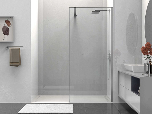 Душевая перегородка Vincea Walk-In VSW-1HS100CL, 1000x2000, хром, стекло прозрачное Душевая перегородка Vincea Walk-In VSW-1HS100CL, 1000x2000, хром, стекло прозрачное