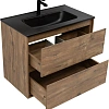 Тумба под раковину Aquanet Милан 80 дуб рустикальный 00336379 подвесная Тумба под раковину Aquanet Милан 80 дуб рустикальный 00336379 подвесная