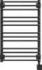 Полотенцесушитель электрический EWRIKA Кассандра Pd 80x50 R, черный матовый 510492