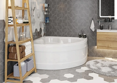 Акриловая ванна VAGNERPLAST MINI CATALINA 125x125 VPBA125CTM3X-04 Акриловая ванна VAGNERPLAST MINI CATALINA 125x125 VPBA125CTM3X-04