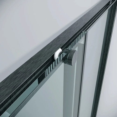 Душевая дверь GROSSMAN Galaxy 1/2.K33.01.11.42.00 (110x195) графит сатин, стекло прозрачное Душевая дверь GROSSMAN Galaxy 1/2.K33.01.11.42.00 (110x195) графит сатин, стекло прозрачное