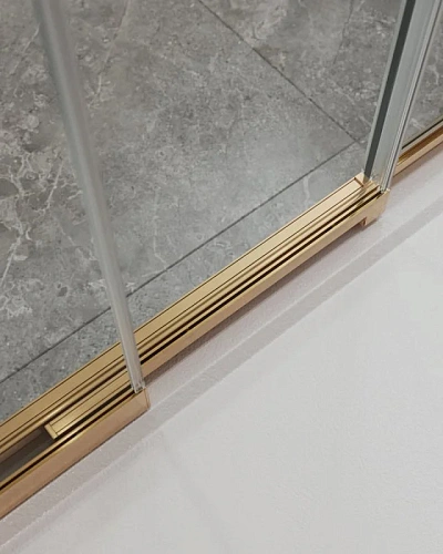 Душевой уголок CEZARES MOLVENO-AHF-31-120/90-C-BORO-IV цвет профиля брашированное золото стекло прозрачное 1200x900 мм Душевой уголок CEZARES MOLVENO-AHF-31-120/90-C-BORO-IV цвет профиля брашированное золото стекло прозрачное 1200x900 мм