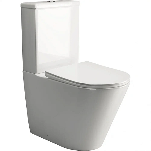 Бачок для унитаза Ceramica Nova HIGHLIGHT Rimless CN1802-T белый Бачок для унитаза Ceramica Nova HIGHLIGHT Rimless CN1802-T белый