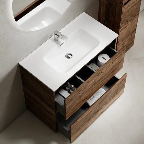 Тумба под раковину Sancos Libra Floor LB90FECH напольная, 890х450х840 дуб чарльстон Тумба под раковину Sancos Libra Floor LB90FECH напольная, 890х450х840 дуб чарльстон