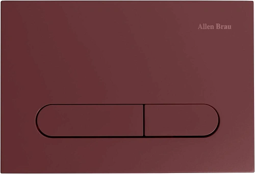Клавиша смыва Allen Brau Project Color 9.2PR01.BD бордо Клавиша смыва Allen Brau Project Color 9.2PR01.BD бордо
