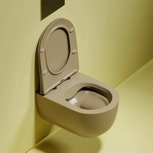 Унитаз подвесной Ceramica Nova MODENA CN6063MC Капучино матовый Унитаз подвесной Ceramica Nova MODENA CN6063MC Капучино матовый