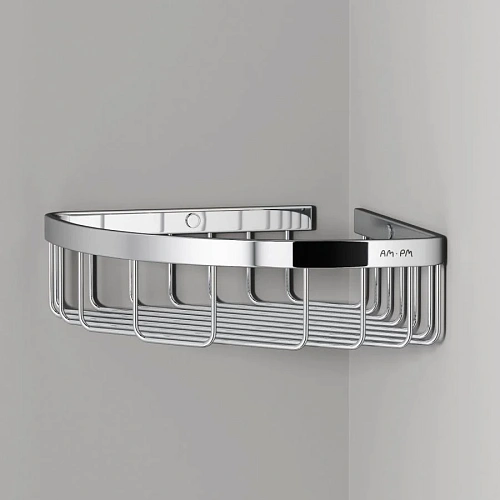 Полка AM.PM Sense L A7452100 угловая, хром Полка AM.PM Sense L A7452100 угловая, хром