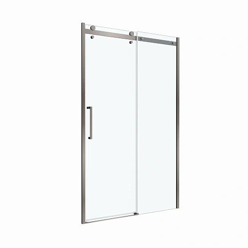 Душевая дверь BelBagno MARINO-2-BF-1-130-C-GM 130 см, профиль оружейная сталь, стекло прозрачное Душевая дверь BelBagno MARINO-2-BF-1-130-C-GM 130 см, профиль оружейная сталь, стекло прозрачное