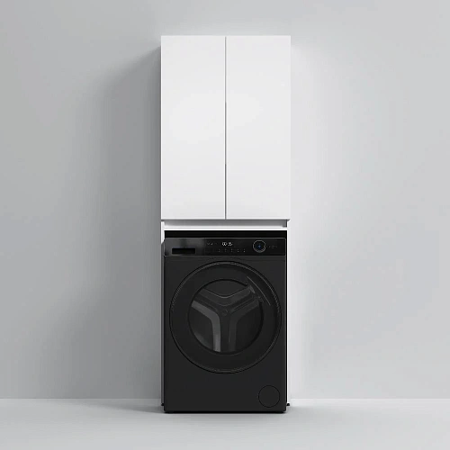 Шкаф AM.PM X-Joy M85CSX0652WG1 над стир.машиной с дверями, узкий, 65 см, белый Шкаф AM.PM X-Joy M85CSX0652WG1 над стир.машиной с дверями, узкий, 65 см, белый