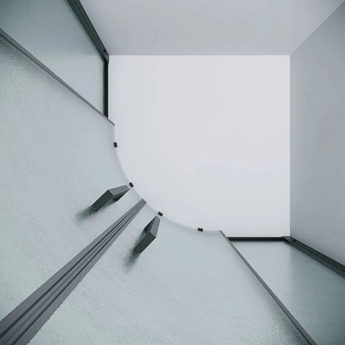 Боковая стенка GROSSMAN Pragma 200.K33.03.80.21.02 (80x195) черный матовый, стекло шиншилла Боковая стенка GROSSMAN Pragma 200.K33.03.80.21.02 (80x195) черный матовый, стекло шиншилла