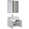 Комплект мебели Aquanet Рондо 70 белый (2 дверцы) 00195708 Комплект мебели Aquanet Рондо 70 белый (2 дверцы) 00195708
