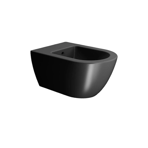 Биде подвесное GSI PURA черный матовый (8865126) Биде подвесное GSI PURA черный матовый (8865126)