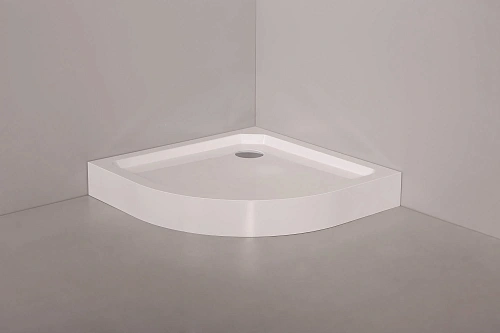 Душевой поддон CEZARES SMC TRAY-SMC-R-80-550-150-W 800x800 стеклопластик, белый Душевой поддон CEZARES SMC TRAY-SMC-R-80-550-150-W 800x800 стеклопластик, белый