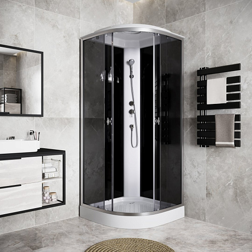 Душевая кабина Niagara Eco E80/13/TN (800х800х2150) E80/13/TN Душевая кабина Niagara Eco E80/13/TN (800х800х2150) E80/13/TN