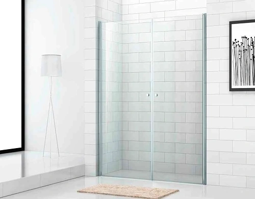 Душевая дверь CEZARES ECO-O-B-2-90-C-Cr 90см стекло прозрачное, профиль хром Душевая дверь CEZARES ECO-O-B-2-90-C-Cr 90см стекло прозрачное, профиль хром