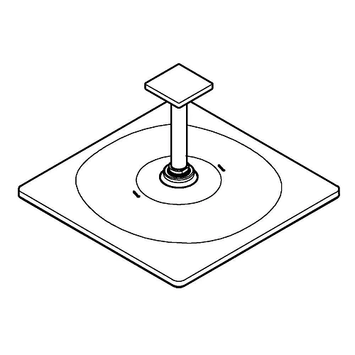 Верхний душ GROHE Rainshower 310 Mono с душевым кронштейном, хром (26565000) Верхний душ GROHE Rainshower 310 Mono с душевым кронштейном, хром (26565000)