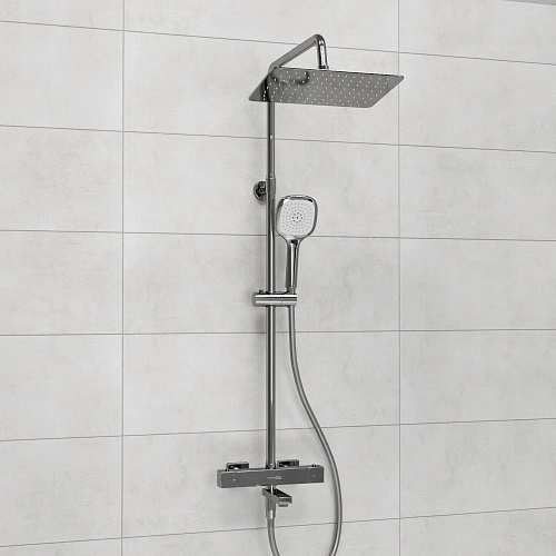 Душевая система WasserKRAFT A199.069.065.087.CH Thermo с термостатом хром Душевая система WasserKRAFT A199.069.065.087.CH Thermo с термостатом хром