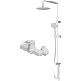 Душевая система AM.PM X-Joy F43885A24 со смесителем для душа, белый матовый Душевая система AM.PM X-Joy F43885A24 со смесителем для душа, белый матовый