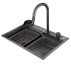 Картинка анонса товара «кухонная мойка abber wasser kreis af2194ng никель»